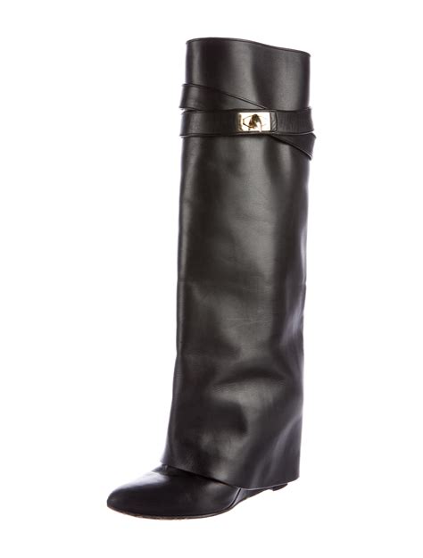 givenchy fold over boots knock off|givenchy shark boots on sale.